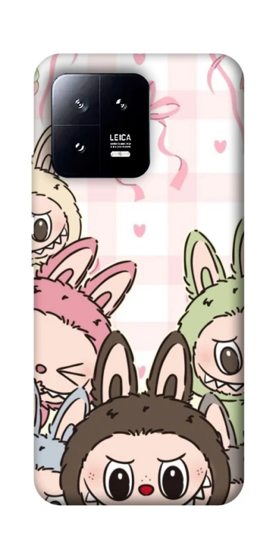 Чохол на Xiaomi 13 All Labubu 2 фото 1 з 1
