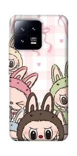 Чохол на Xiaomi 13 All Labubu 2 фото 1 з 1