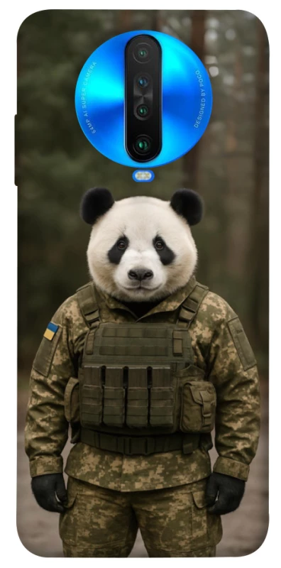Чехол на Xiaomi Poco X2 Панда защитник фото 1 из 1