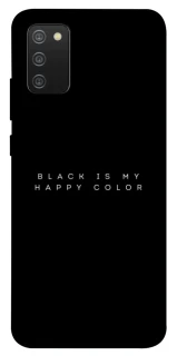 Чохол на Samsung Galaxy A02s Black color фото 1 з 1