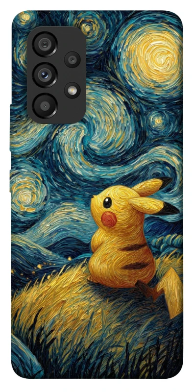 Чохол на Samsung Galaxy A53 5G Pikachu and Van Gogh фото 1 з 1