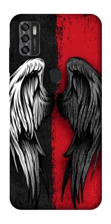 Чехол на ZTE Blade A7s (2020) Angel and Devil фото 1 из 1