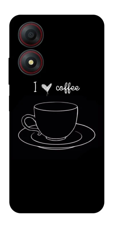 Чохол на ZTE Blade A34 4G Black coffee фото 1 з 1