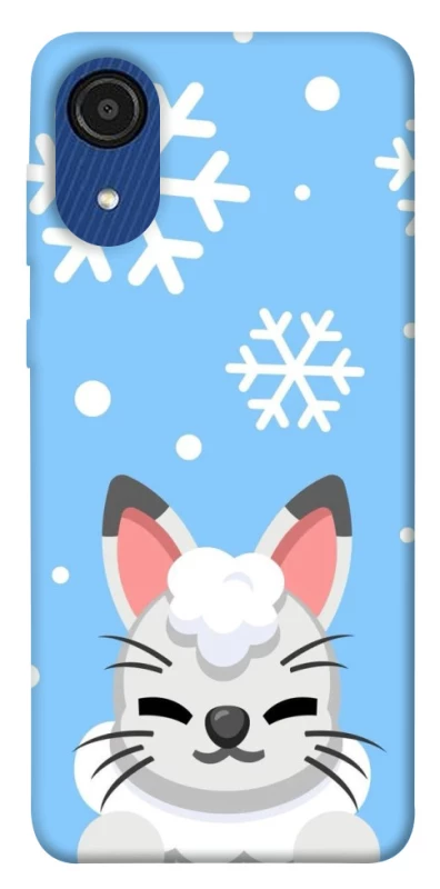 Чохол на Samsung Galaxy A03 Core Adopt Me Snow Kitty Smile фото 1 з 1