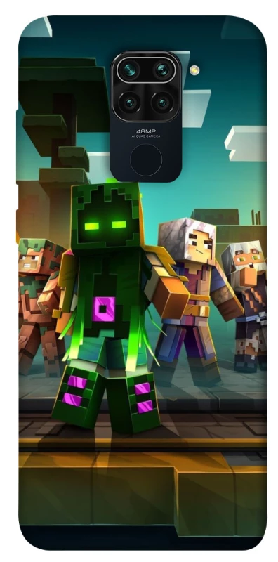 Чехол на Xiaomi Redmi Note 9 / Redmi 10X Minecraft dungeon фото 1 из 1