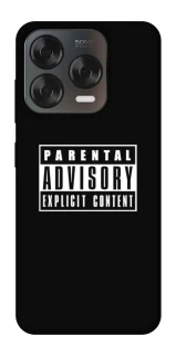 Чохол на ZTE Blade V70 Design Parental Advisory Label фото 1 з 2