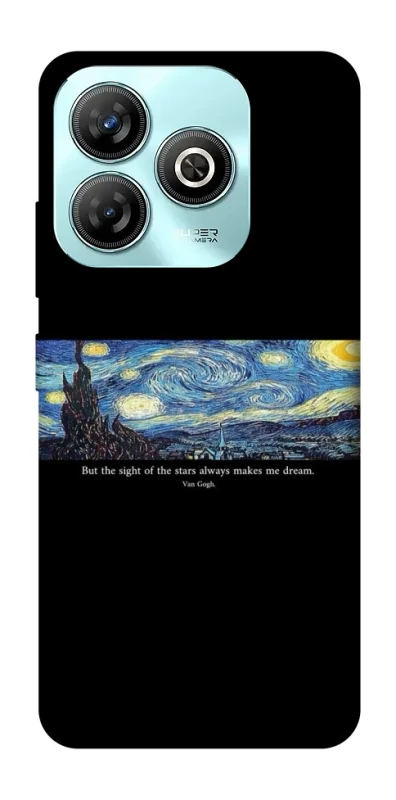 Чехол на ZTE Blade A75 4G Starry night Van Gogh фото 1 из 1