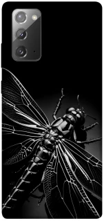 Чохол на Samsung Galaxy Note 20 Black dragonfly фото 1 з 1