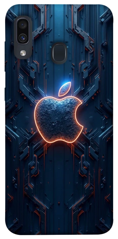 Чохол на Samsung Galaxy A20 / A30 Apple logo ver.1 фото 1 з 1