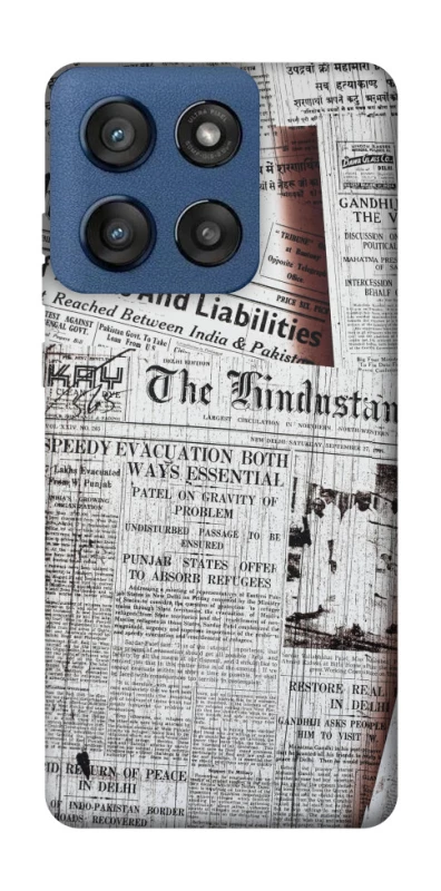 Чохол на Motorola Edge 60 Stylus Газети фото 1 з 1