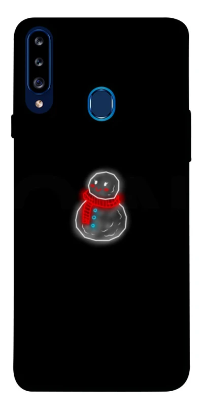 Чохол на Samsung Galaxy A20s Snowman фото 1 з 1