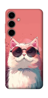 Чохол на Samsung Galaxy S25 FE Сat with glasses фото 1 з 1