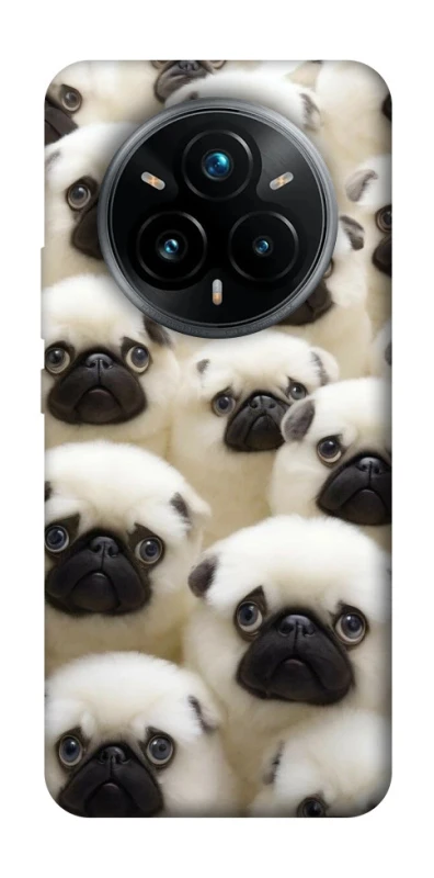 Чохол на Realme 14 Pro Doggy Pug Love фото 1 з 1