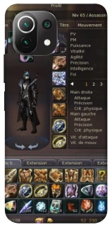 Чехол на Xiaomi Mi 11 Lite Character Menu ver.1 фото 1 из 1