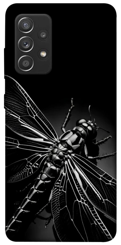 Чохол на Samsung Galaxy A52 4G / A52 5G Black dragonfly фото 1 з 1