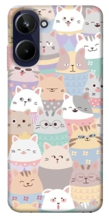 Чохол на Realme 10 4G Funny Kittens ver.2 фото 1 з 1