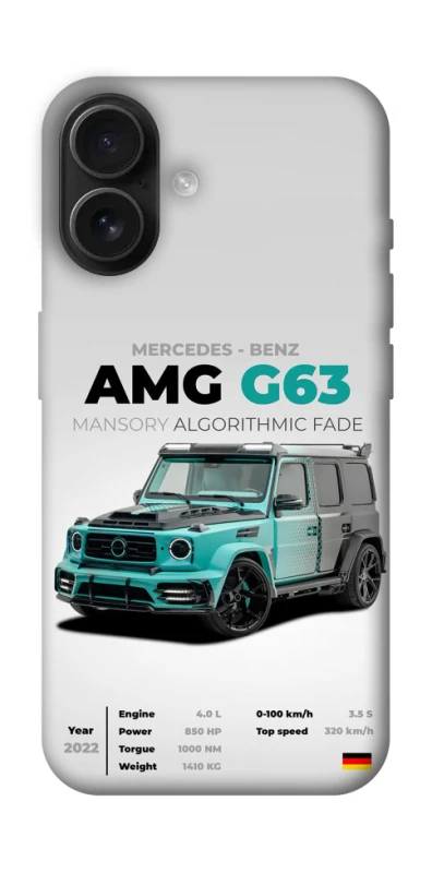 Чохол на Apple iPhone 16 Mint amg G63 фото 1 з 1