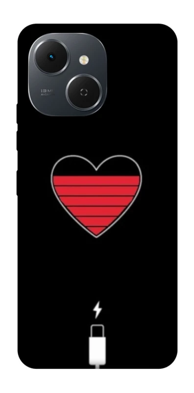 Чехол на TECNO Spark 40C Charge your heart фото 1 из 1