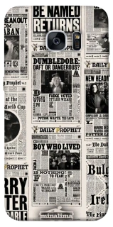 Чехол на Samsung G935F Galaxy S7 Edge Harry Potter newspaper фото 1 из 1