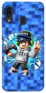 Чехол на Samsung Galaxy A20 / A30 Roblox collage ver.6 фото 1 из 1