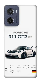 Чехол на Motorola Moto E15 Porsche 911 GT3 фото 1 из 1