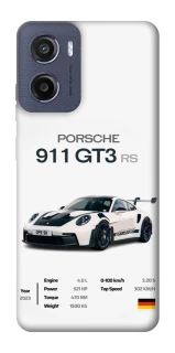 Чехол на Motorola Moto G05 Porsche 911 GT3 фото 1 из 1