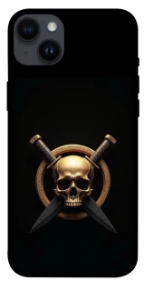 Чохол на Apple iPhone 14 Plus (6.7") Golden Skull фото 1 з 1