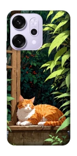 Чехол на Oppo Reno 14 Pro red cat фото 1 из 1