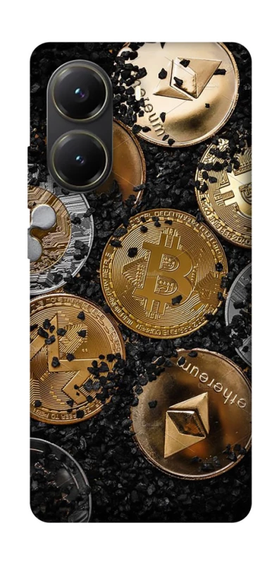 Чохол на Xiaomi Poco X6 Pro Many coins v2 фото 1 з 1