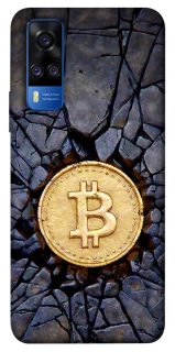 Чохол на Vivo Y51a Bitcoin cracks фото 1 з 1
