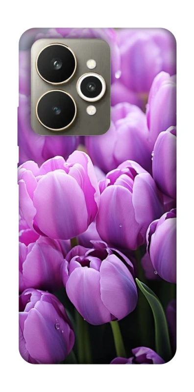 Чохол на Realme 15 Фіолетові тюльпани фото 1 з 1