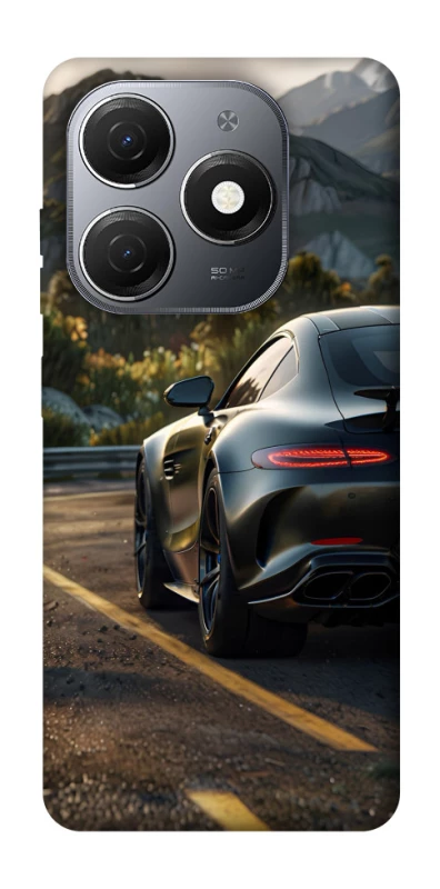 Чехол на TECNO Spark 20 Car in the mountains фото 1 из 1