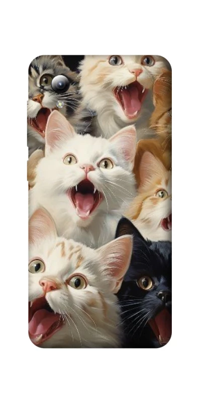 Чехол на ZTE Blade A3 (2019) Коты фото 1 из 1