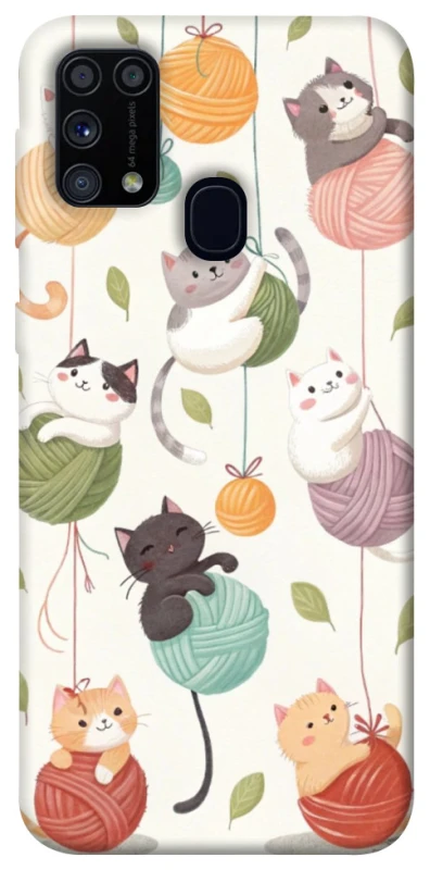 Чохол на Samsung Galaxy M31 Funny Kittens фото 1 з 1