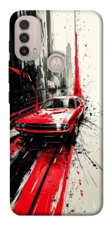 Чохол на Motorola Moto E40 Painted Mustang фото 1 з 1