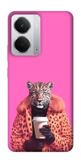 Чохол на Realme 14 Леопард з кавою фото 1 з 1