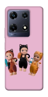 Чохол на Infinix Note 30 Pro Cat Cafe Trio фото 1 з 1