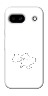Чохол на Google Pixel 8a Ukraine map фото 1 з 1