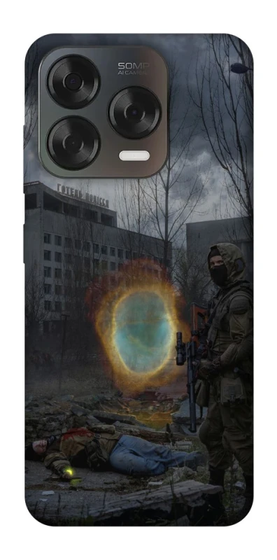Чехол на ZTE Blade V70 Design Сталкер v6 фото 2 из 2