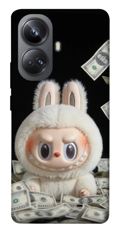 Чохол на Realme 10 Pro+ Dollar Labubu фото 1 з 1