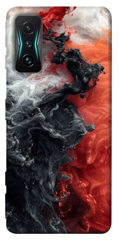 Чохол на Xiaomi Redmi K50 Gaming Black and Red фото 1 з 1