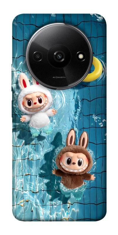 Чохол на Xiaomi Redmi A3 Labubu in the pool фото 1 з 1