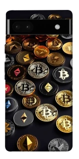 Чехол на Google Pixel 6a Many coins фото 1 из 1