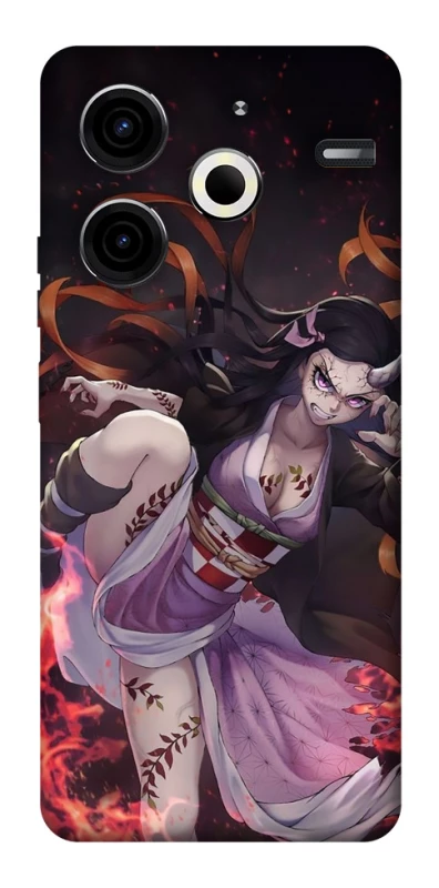 Чехол на TECNO Pova 6 Neo (LI6) Nezuko v2 фото 1 из 1