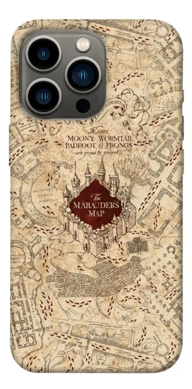 Чехол на Apple iPhone 13 Pro (6.1") Marauders map фото 1 из 1