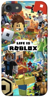 Чохол на Apple iPhone 7 / 8 (4.7") Life is Roblox фото 1 з 1