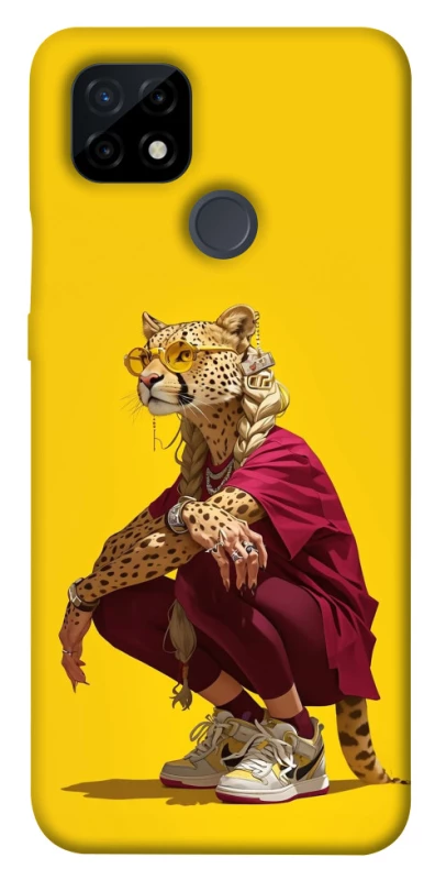 Чохол на Realme C21 Ягуар фото 1 з 1