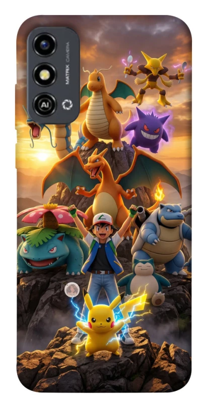 Чехол на ZTE Blade A53 Pokemon фото 1 из 1