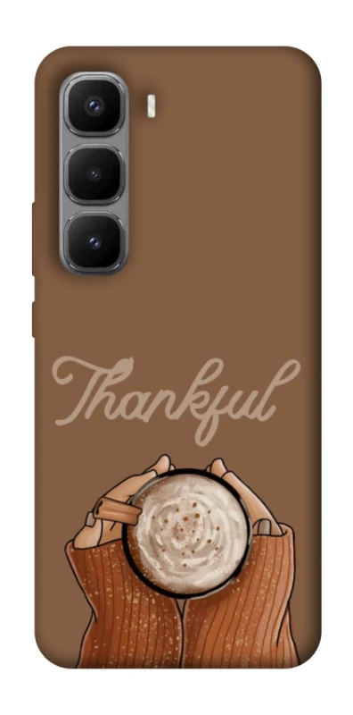 Чохол на Infinix Hot 60 Pro+ Thankful coffee фото 1 з 1