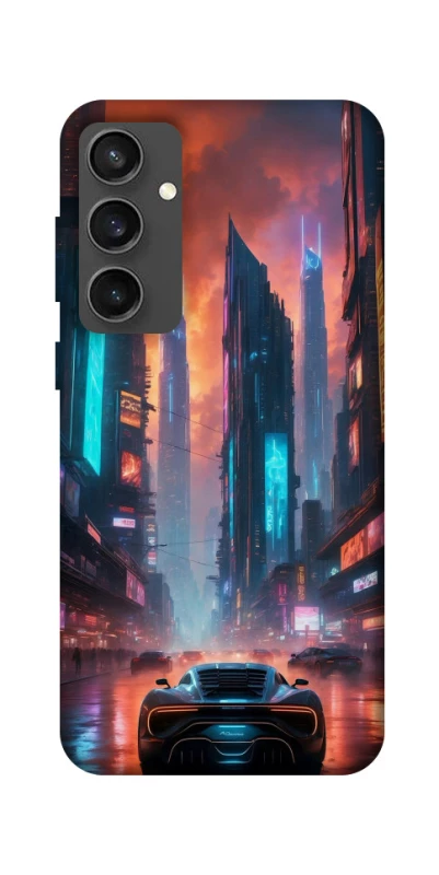 Чехол на Samsung Galaxy S24 FE Cyber city фото 1 из 1